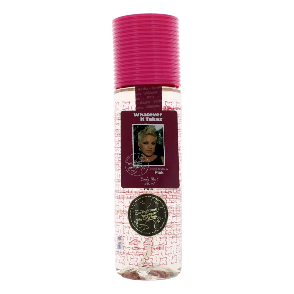 Whatever It Takes Pink Whiff Of Freesia Body Mist 240ml Spray