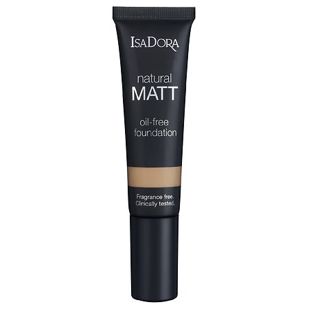 IsaDora Natural Matt Oil-Free Foundation 35ml - 18 Almond