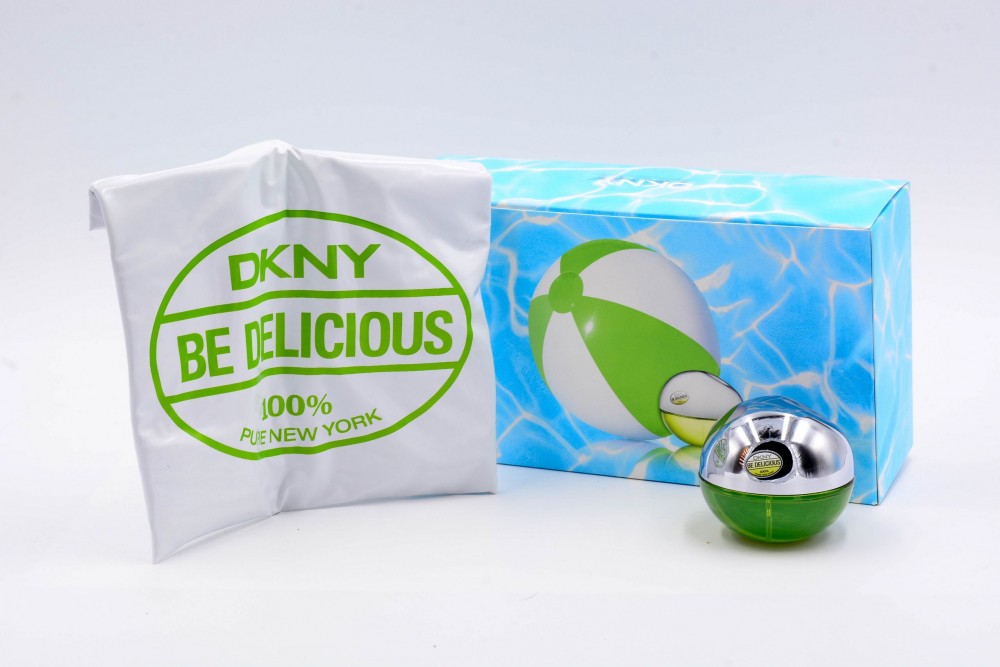 DKNY Be Delicious Geschenkset 30ml EDP + Strandbal