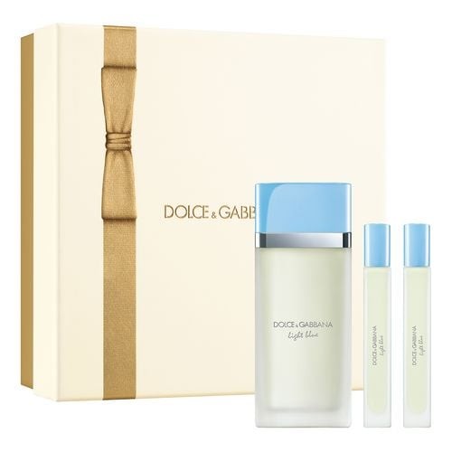 Dolce & Gabbana Light Blue Gift Set 100ml EDT + 10ml EDT + 10ml EDT