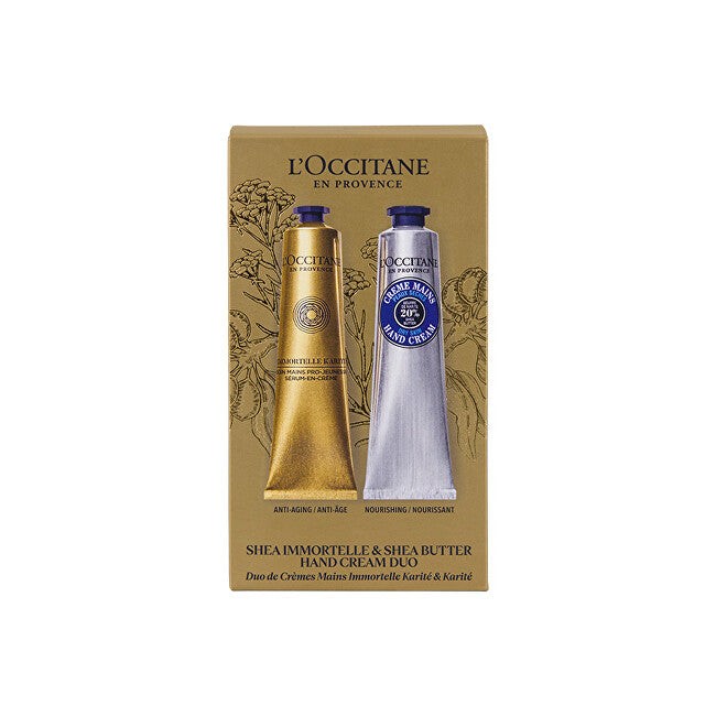 L'Occitane en Provence Handcrème Geschenkset 30ml Immortelle + 30ml Shea
