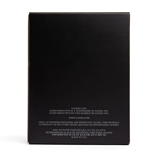 Guess Seductive Noir Homme Eau de Toilette 100ml Spray - Afbeelding 2