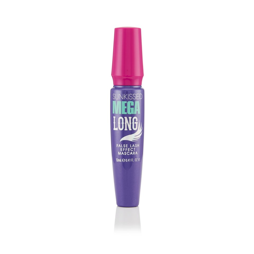Sunkissed Mega Long False Lash Effect Mascara 12ml - Zwart