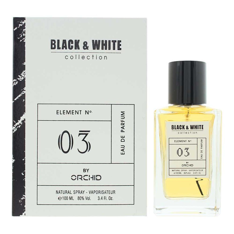 Orchid Black and White Collection Element No. 03 Eau De Parfum 100ml Spray