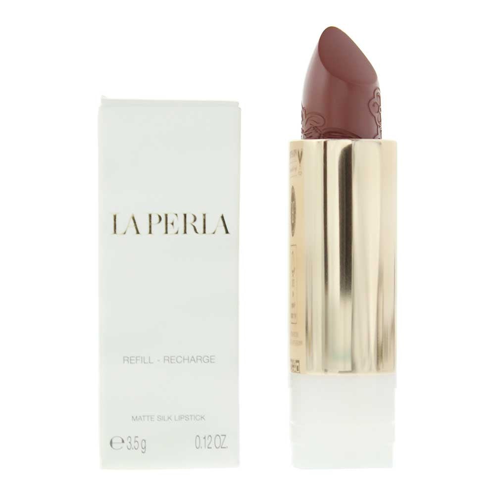 La Perla Matte Silk Auburn Red Lipstick - #111 - 3.5g - Navulling
