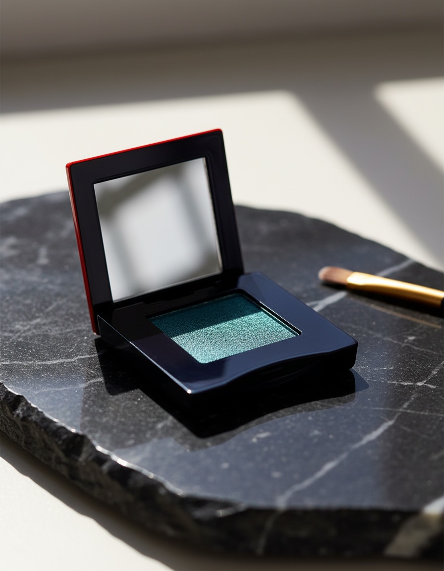 Shiseido POP powdergel eyeshadow #16-shimmering teal - Afbeelding 2