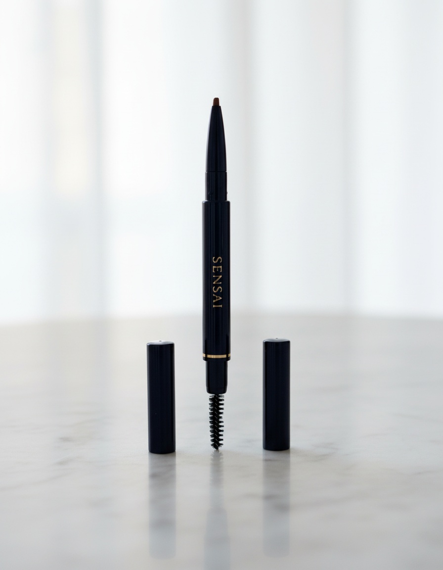 Sensai STYLING EYEBROW PENCIL #02-Warm Brown 0,2 gr - Afbeelding 2
