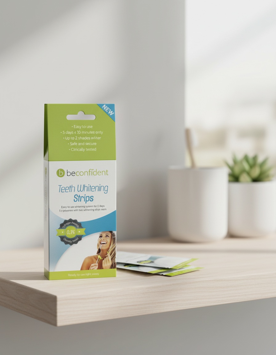 Beconfident TEETH WHITENING X3 strips 5 days - Afbeelding 2