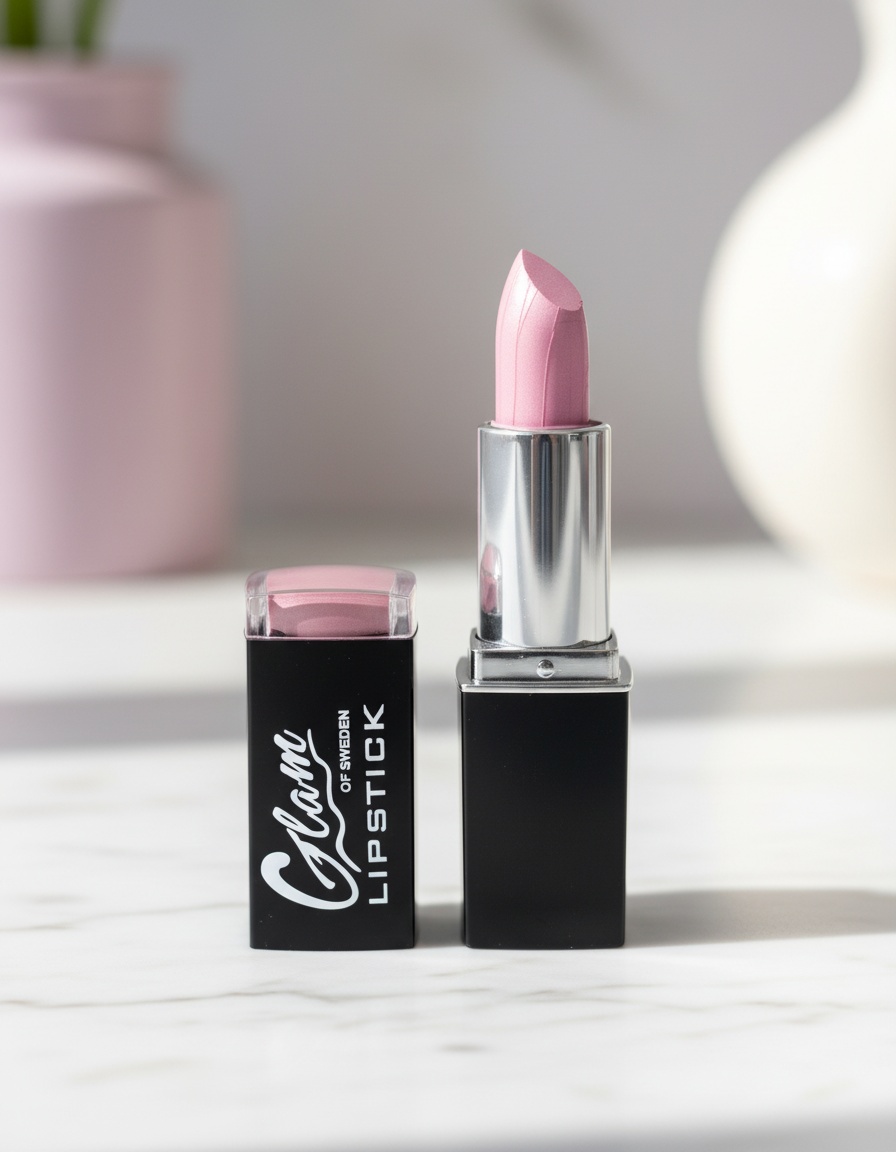 Glam Of Sweden BLACK lipstick #41-pink snow