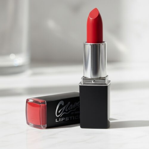 Glam Of Sweden BLACK lipstick#74-true red