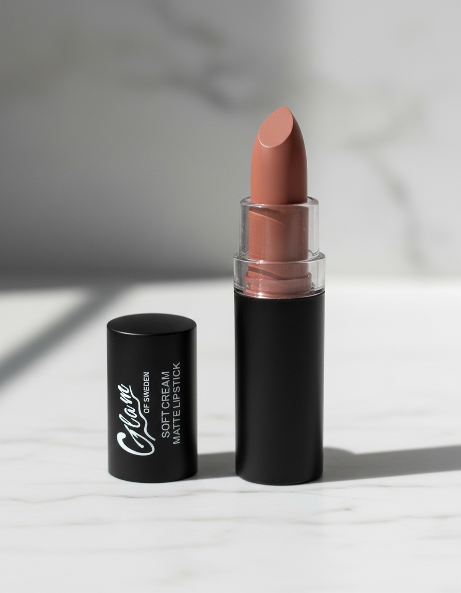 Glam Of Sweden SOFT CREAM matte lipstick #02-nude pink