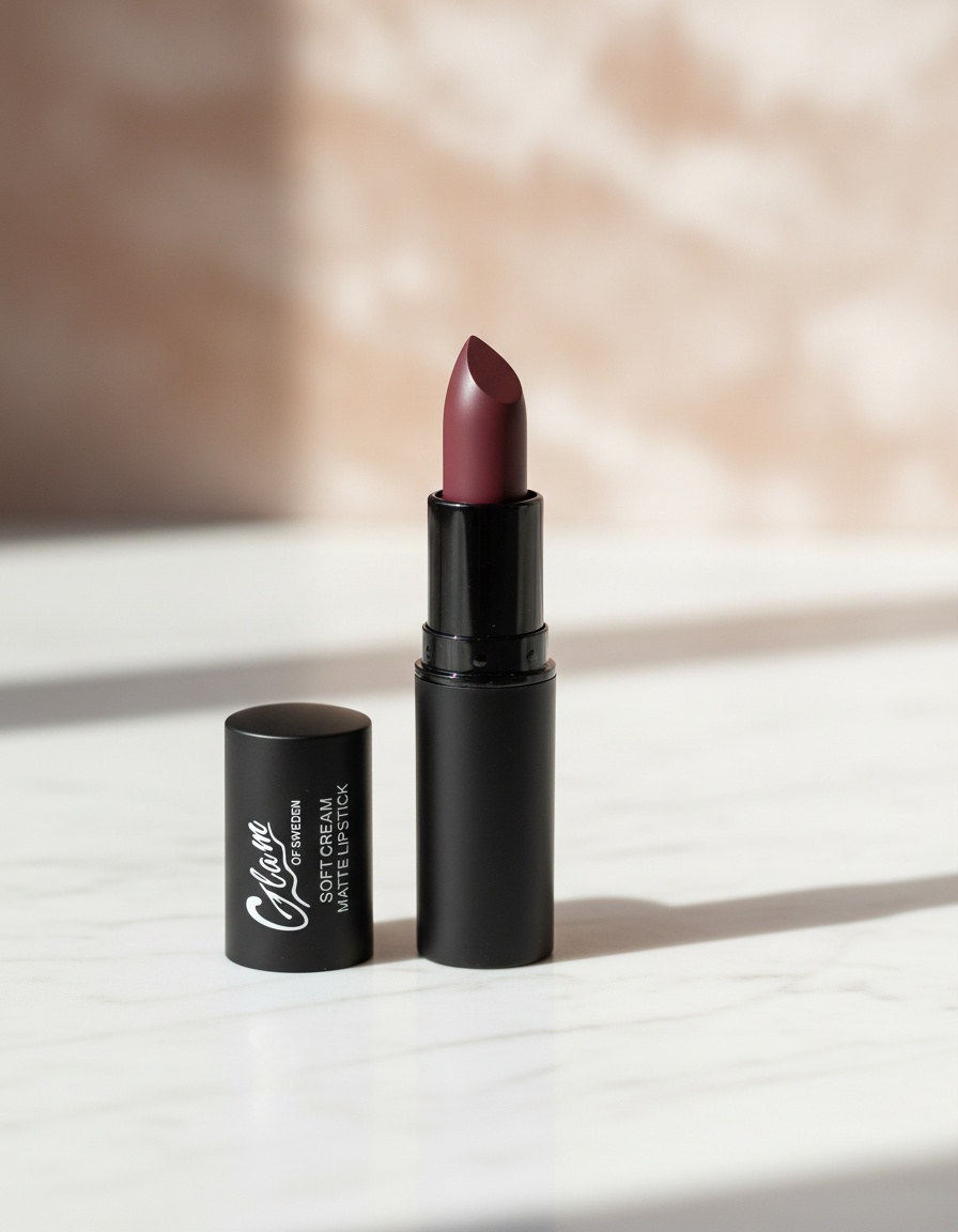 Glam Of Sweden SOFT CREAM matte lipstick #07-rebel
