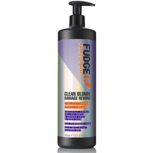 Fudge Clean Blonde Damage Rewind Violet Toning Conditioner 1000ml