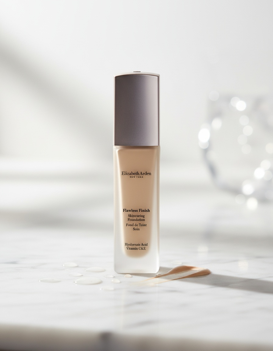 Elizabeth Arden FLAWLESS FINISH skincaring foundation #220W - Afbeelding 2