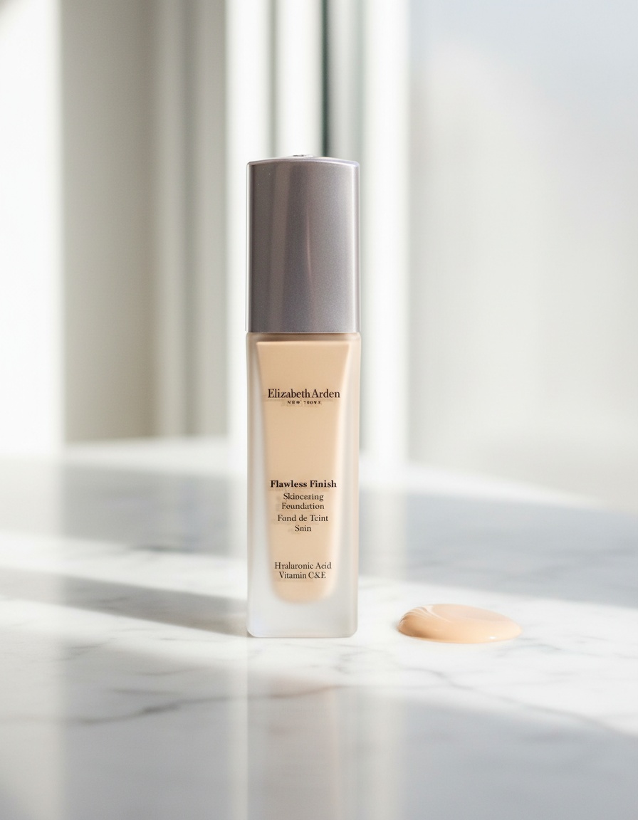 Elizabeth Arden FLAWLESS FINISH skincaring foundation #350N - Afbeelding 2