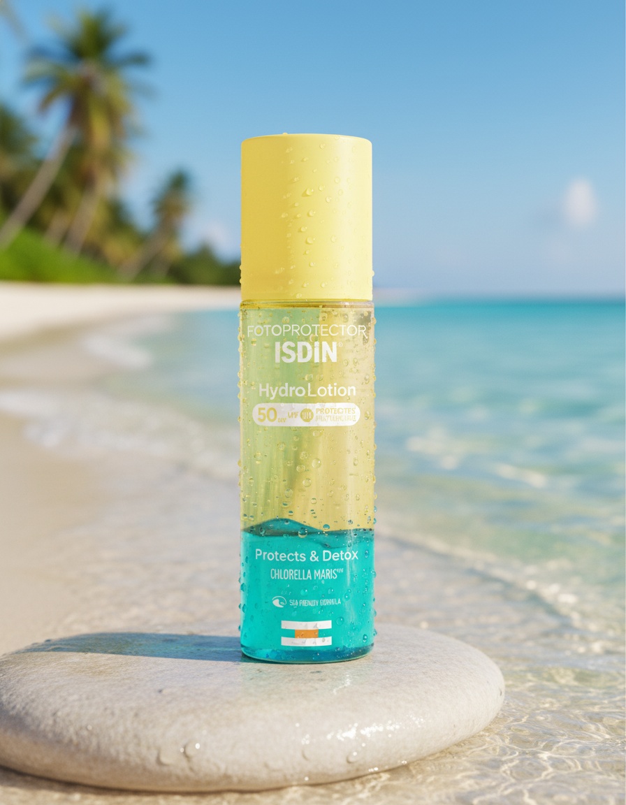 Isdin HYDROLOTION SUNSCREEN protects and oxygenates SPF50+ 200 ml - Afbeelding 2