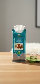 Men For San TOALLITAS MASCOTA eliminador de olores #talco 24 u