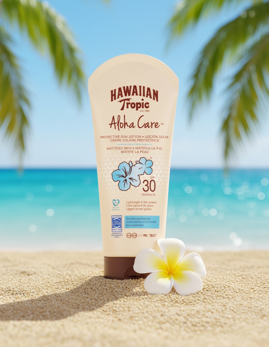 Hawaiian tropic ALOHA CARE BODY sun lotion SPF30 180 ml - Afbeelding 2