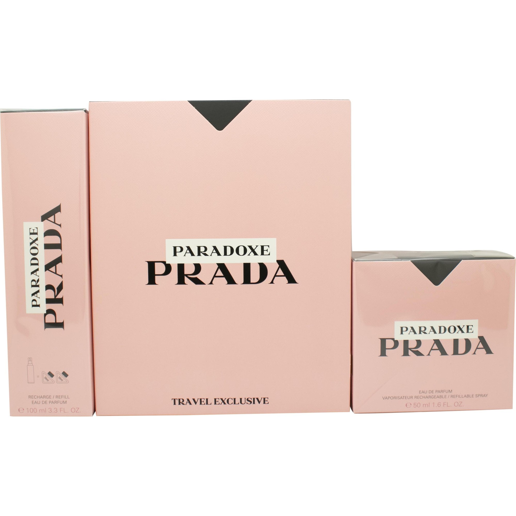 Prada Paradoxe Geschenkset 50ml EDP + 100ml EDP Navulling