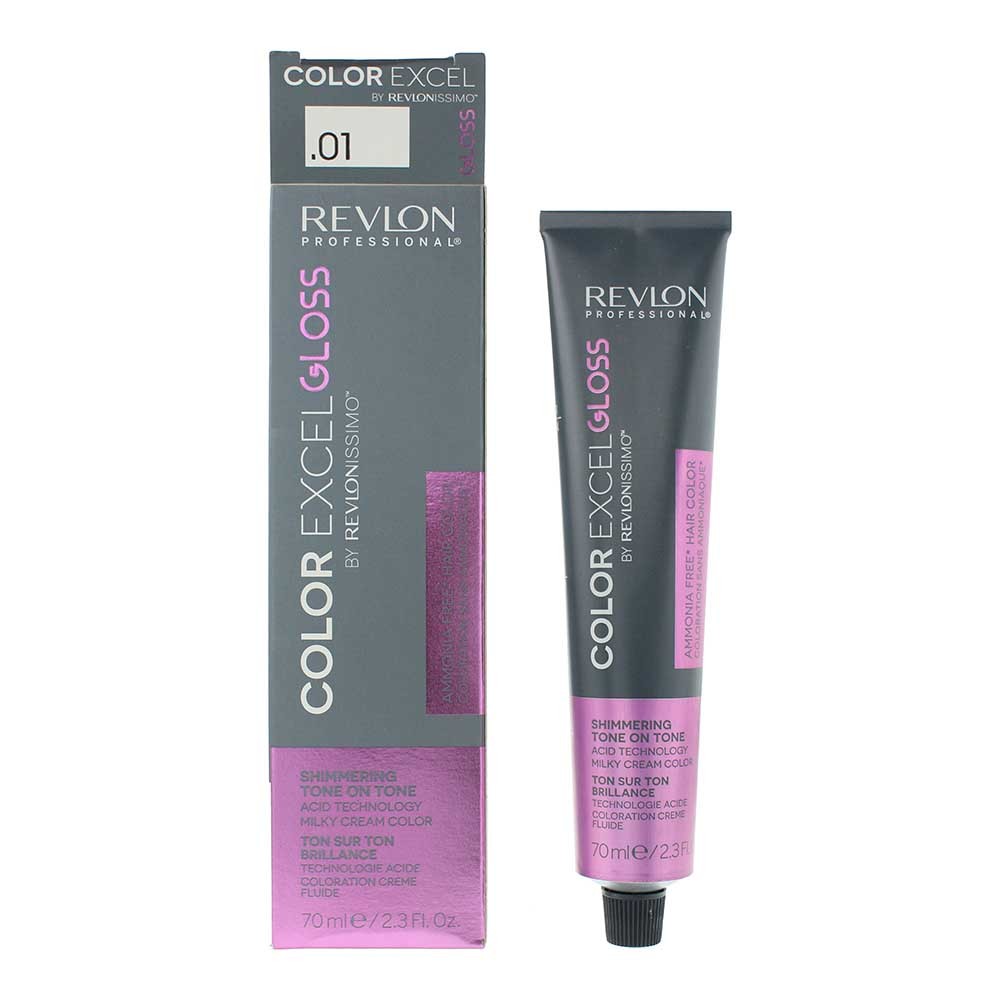 Revlon Revlonissimo Color Excel Gloss Hair Colour 70ml - 01 Anti-Orange