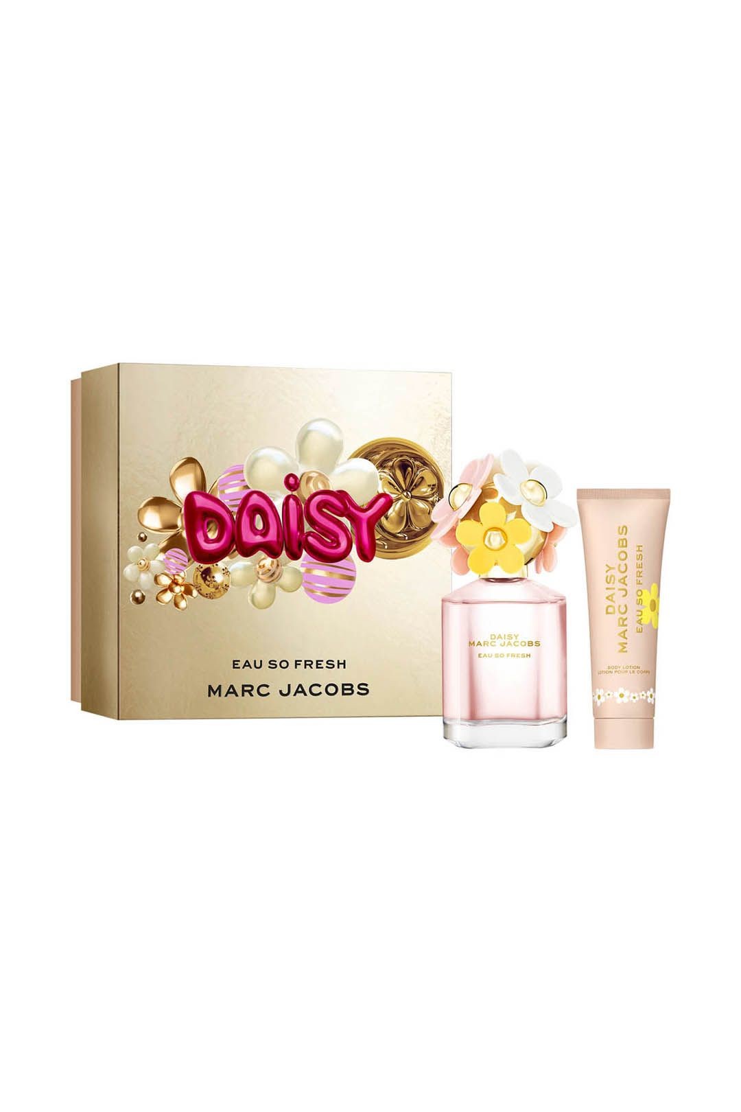 Marc Jacobs Daisy Eau So Fresh Gift Set 75ml EDT + 75ml Body Lotion