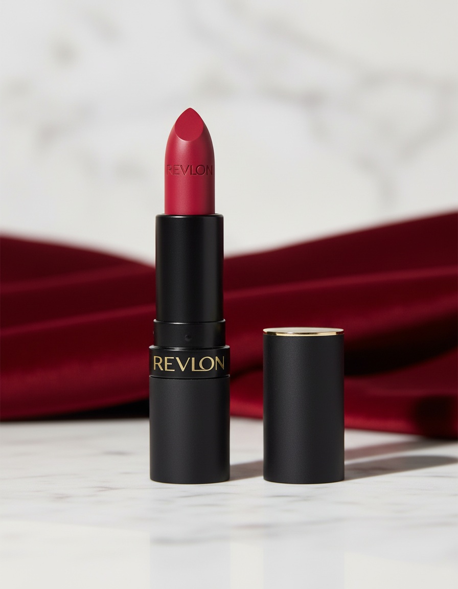 Revlon Mass Market SUPER LUSTROUS THE LUSCIOUS matte lipstick #017-crushed rubies 21 gr