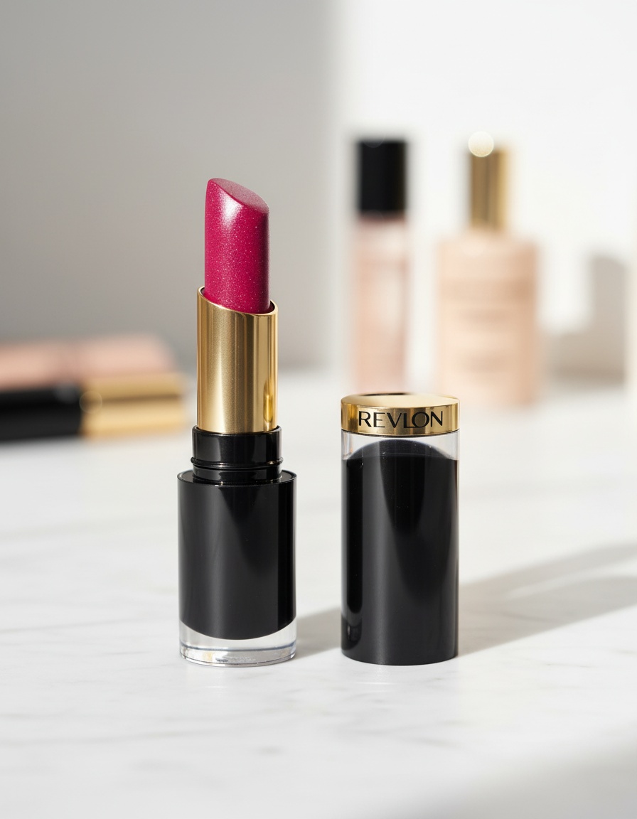 Revlon Mass Market SUPER LUSTROUS GLASS SHINE lipstick #017-love is on 4,2 ml