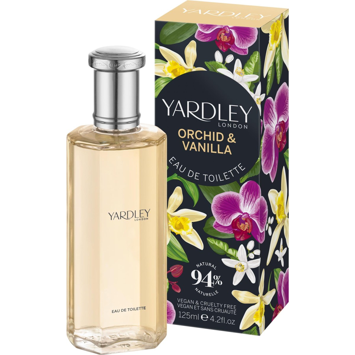 Yardley Orchid & Vanilla Eau de Toilette 125ml Spray
