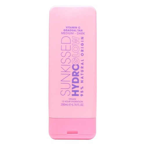 Sunkissed HydroGlow Vitamin C 12 Hour Hydration Gradual Tan 200ml - Medium/Dark