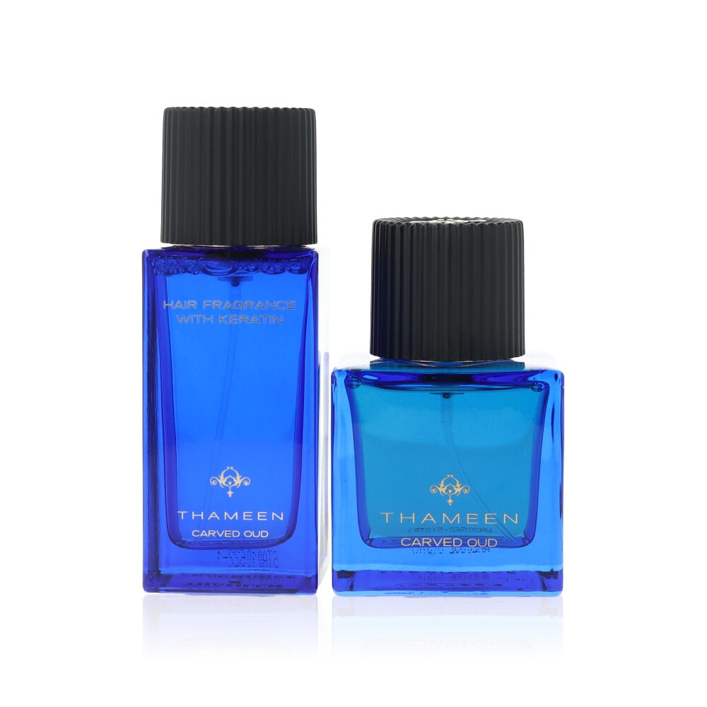 Thameen Carved Oud Gift Set 50ml EDP + 50ml Hair Fragrance Mist