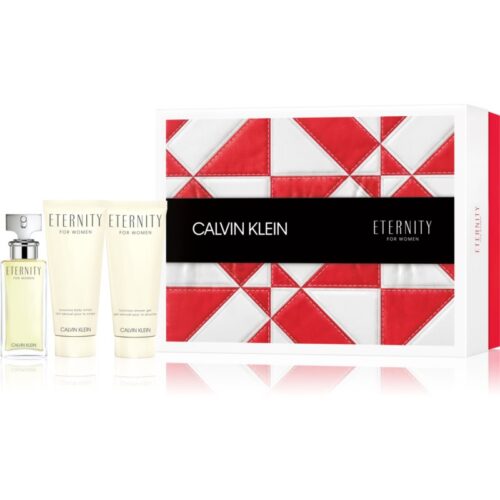 Calvin Klein Eternity Geschenkset 50ml EDP + 100ml Douchegel + 100ml Body Lotion