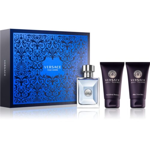 Versace pour Homme Geschenkset 50ml EDT + 50ml Douche Gel + 50ml Aftershave Balsem