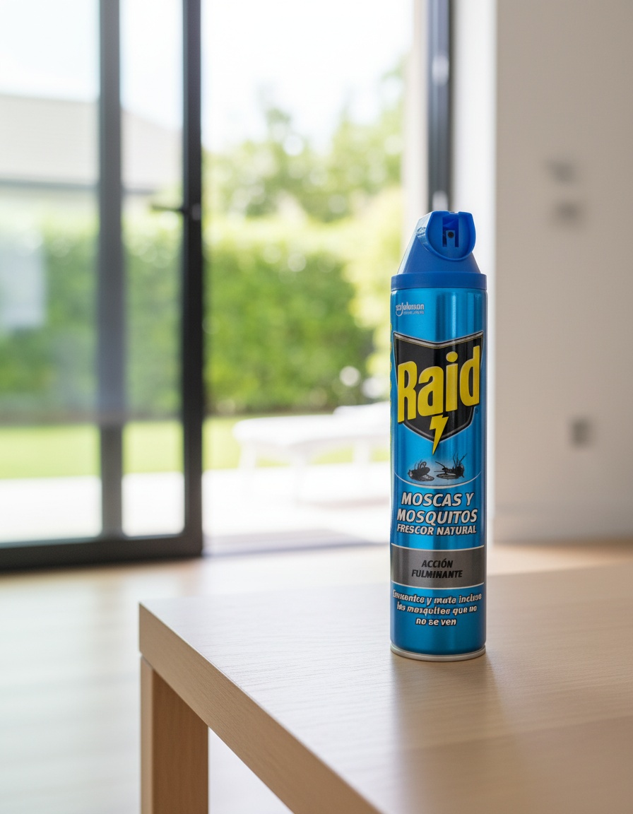 Raid VOLADORES insecticida frescor natural spray 600 ml - Afbeelding 2