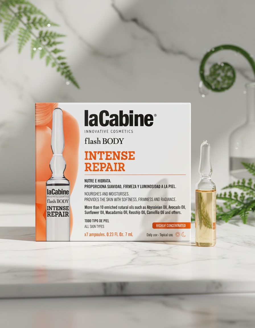La Cabine BODY AMPOULES intense repair 7 x 7 ml - Afbeelding 2