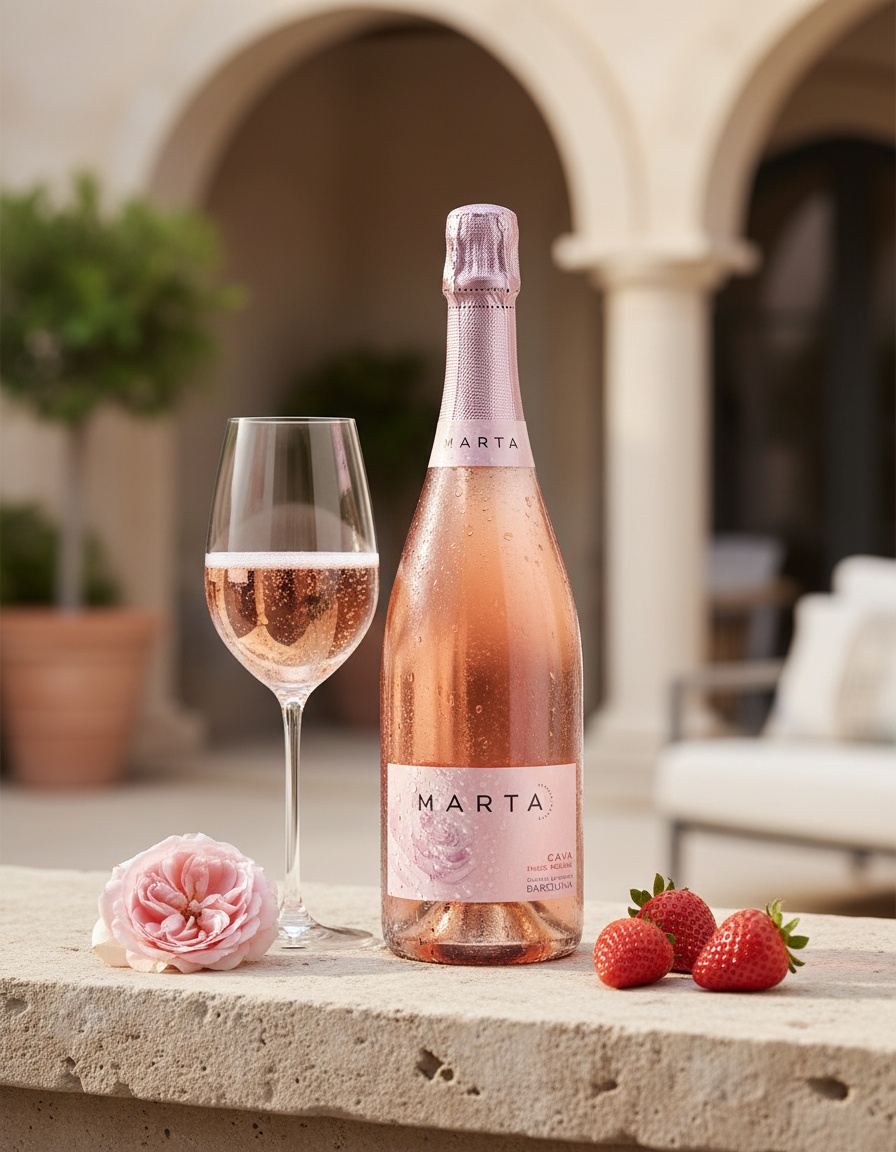 Ramon Canals MARTA PASIÓN reserva rosado 75 cl - Afbeelding 2
