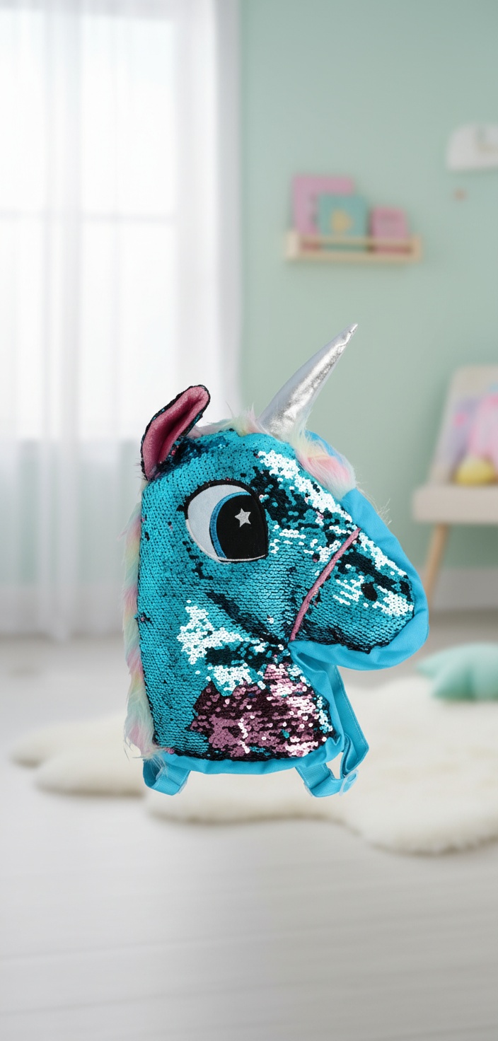 Inca MOCHILA LENTEJUELAS unicornio 1 pz - Afbeelding 2