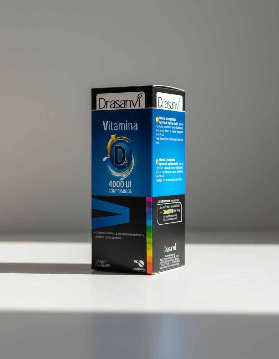 Drasanvi VITAMIN D3 4000 IU 90 tablets - Afbeelding 2