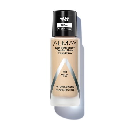 Almay Skin Perfecting Comfort Matte Foundation 30ml - 110 Neutral Buff
