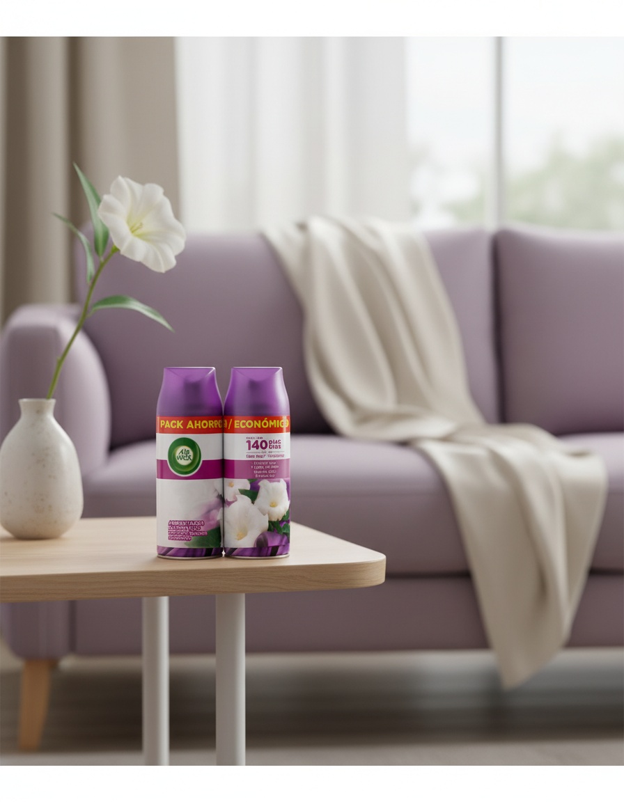 Air-wick FRESHMATIC ambientador recambio #lirio luna 2 x 250 ml - Afbeelding 2