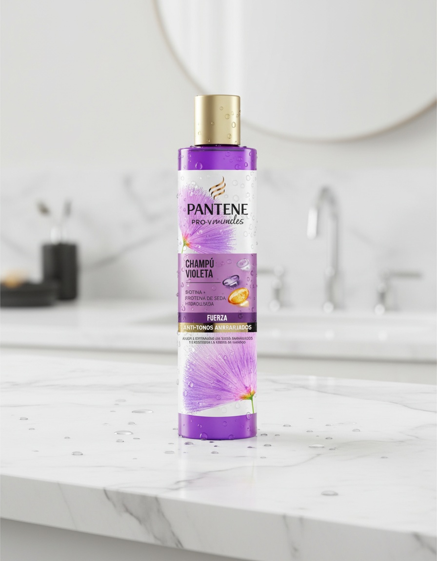 PANTENE MIRACLE VIOLETA champú 225 ml - Afbeelding 2
