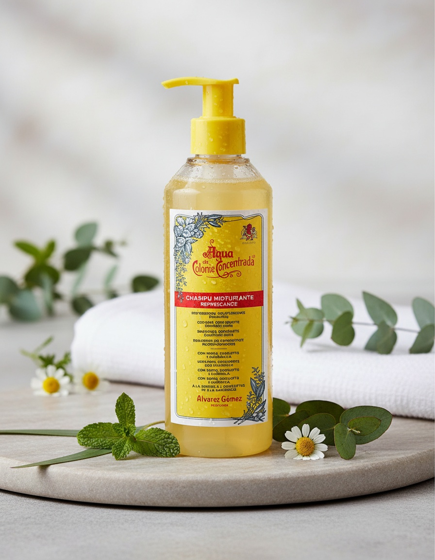 Alvarez Gomez CONCENTRATED EAU DE COLOGNE shampoo 290 ml - Afbeelding 2