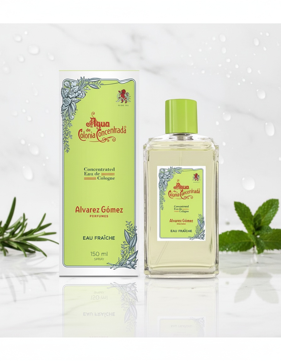 Alvarez gomez CONCENTRATED ECOLOGNE WATER eau fraîche eau de cologne spray 150 ml - Afbeelding 2