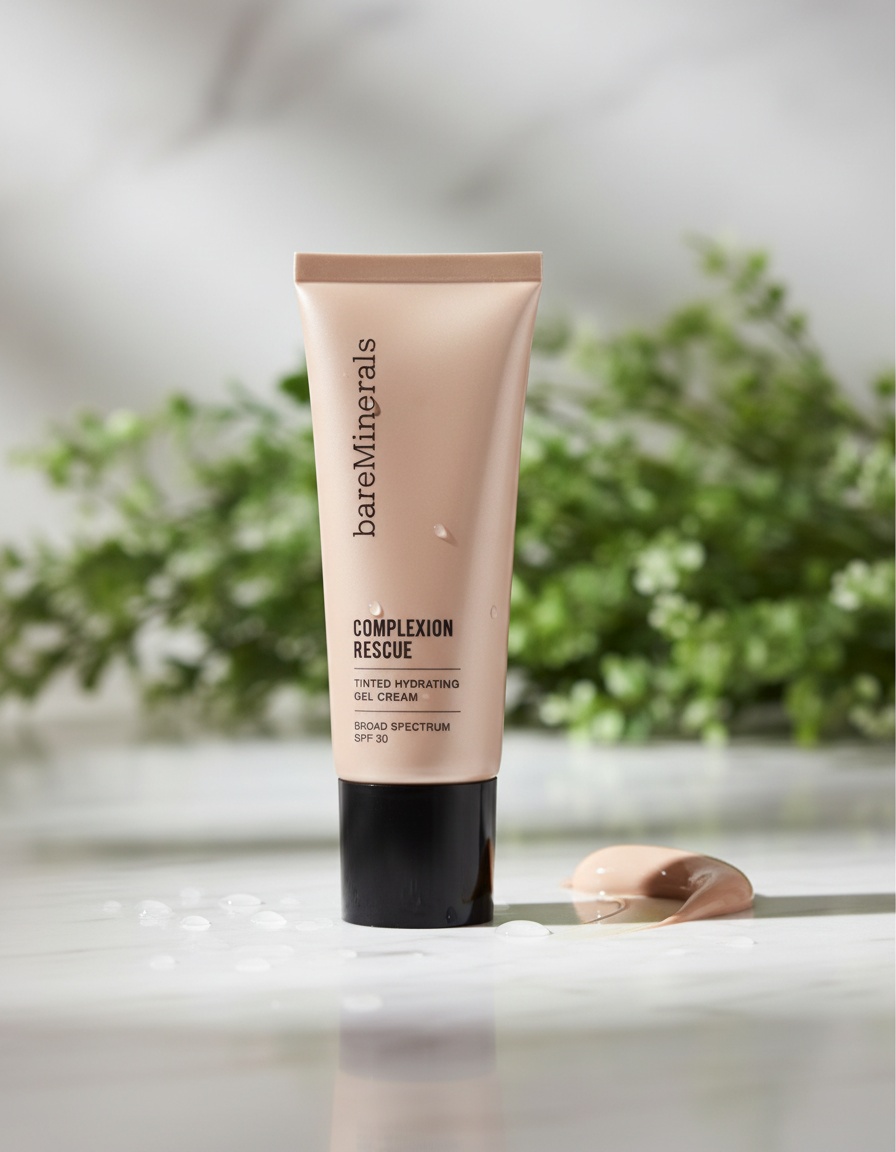 Bare minerals COMPLEXION RESCUE Tinted Moisturizer SPF 30 #04-Suede 35 ml - Afbeelding 2