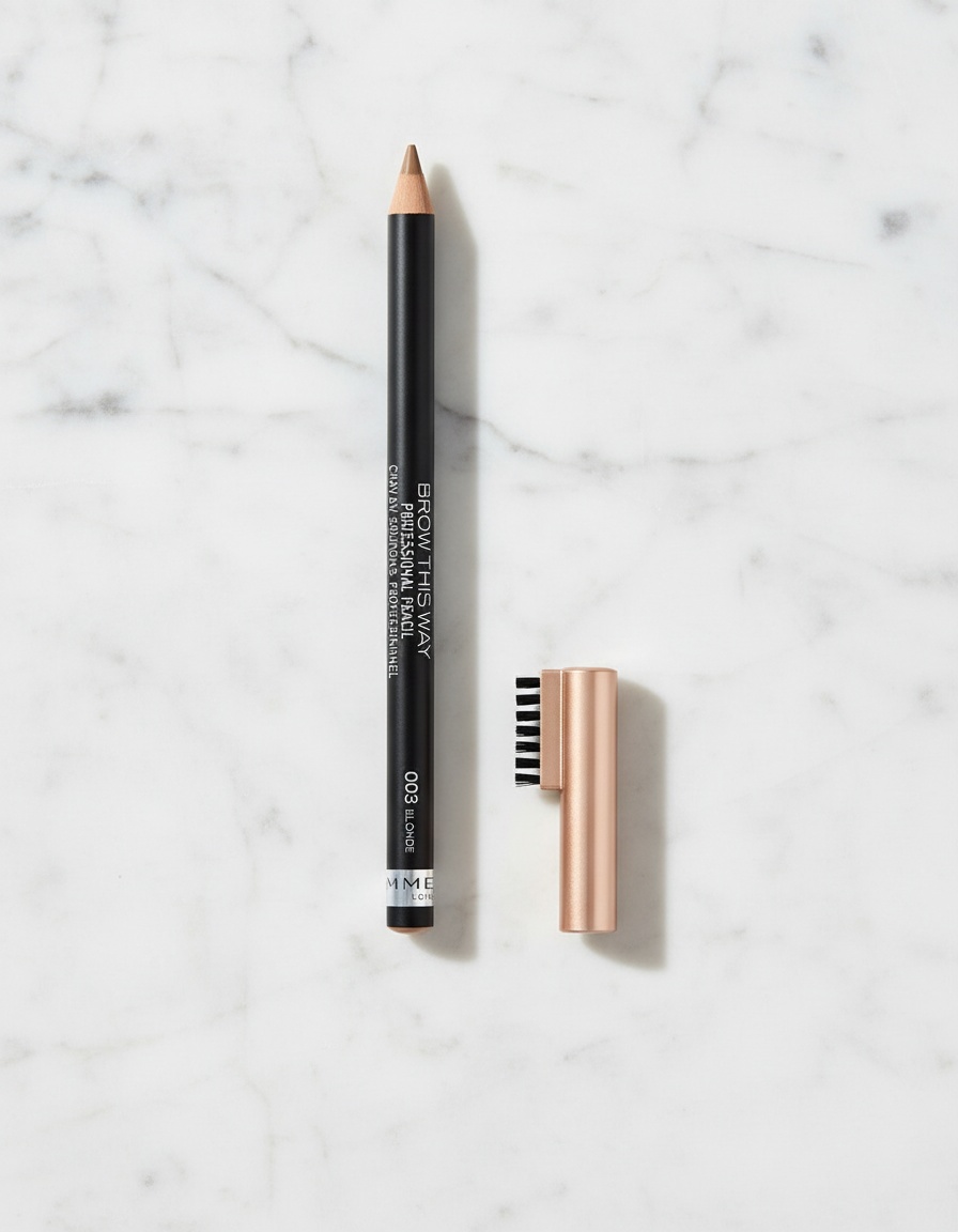 Rimmel London BROW THIS WAY professional pencil #003-blonde 1,41 gr - Afbeelding 2