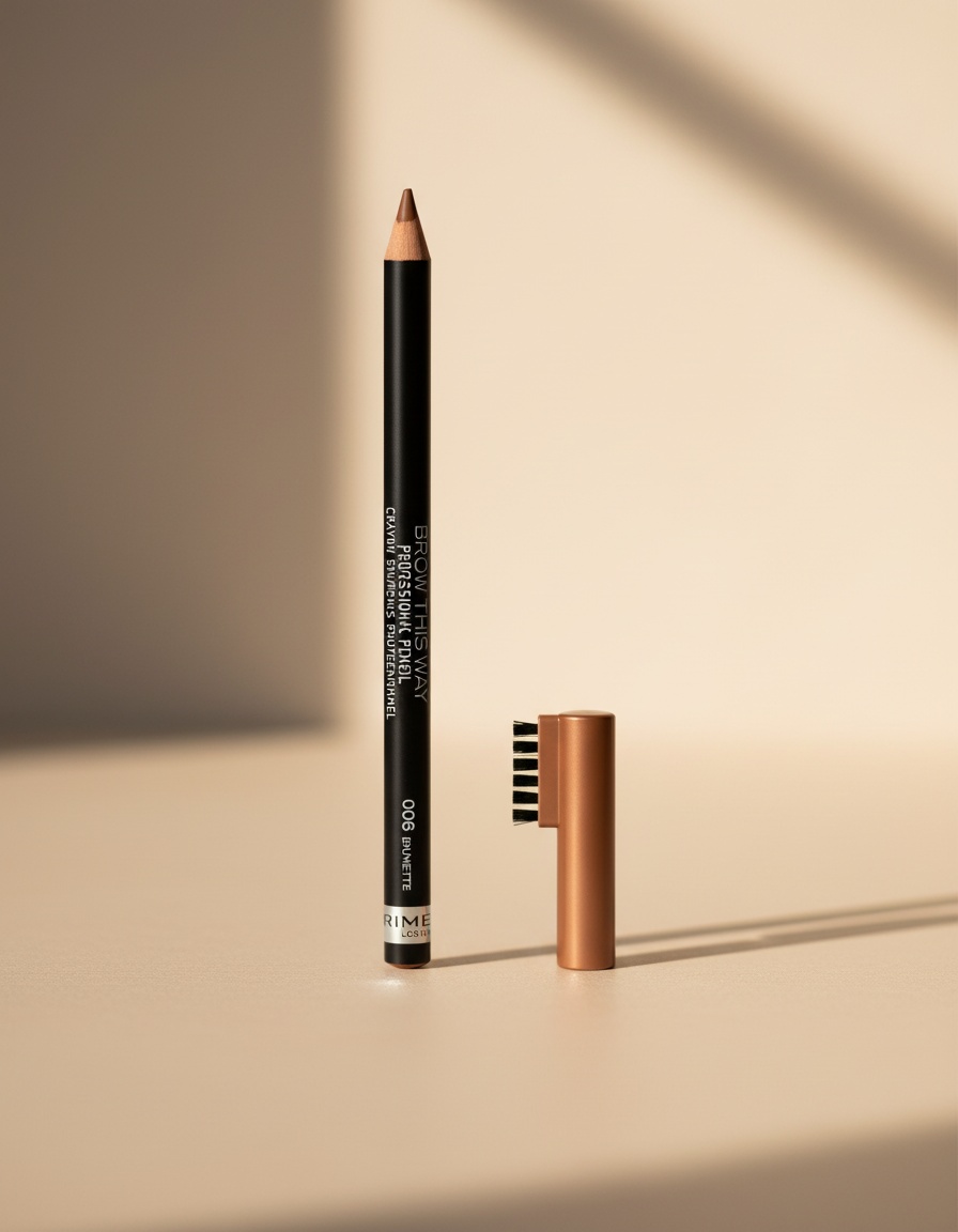 Rimmel London BROW THIS WAY professional pencil #006-brunette 1,41 gr - Afbeelding 2