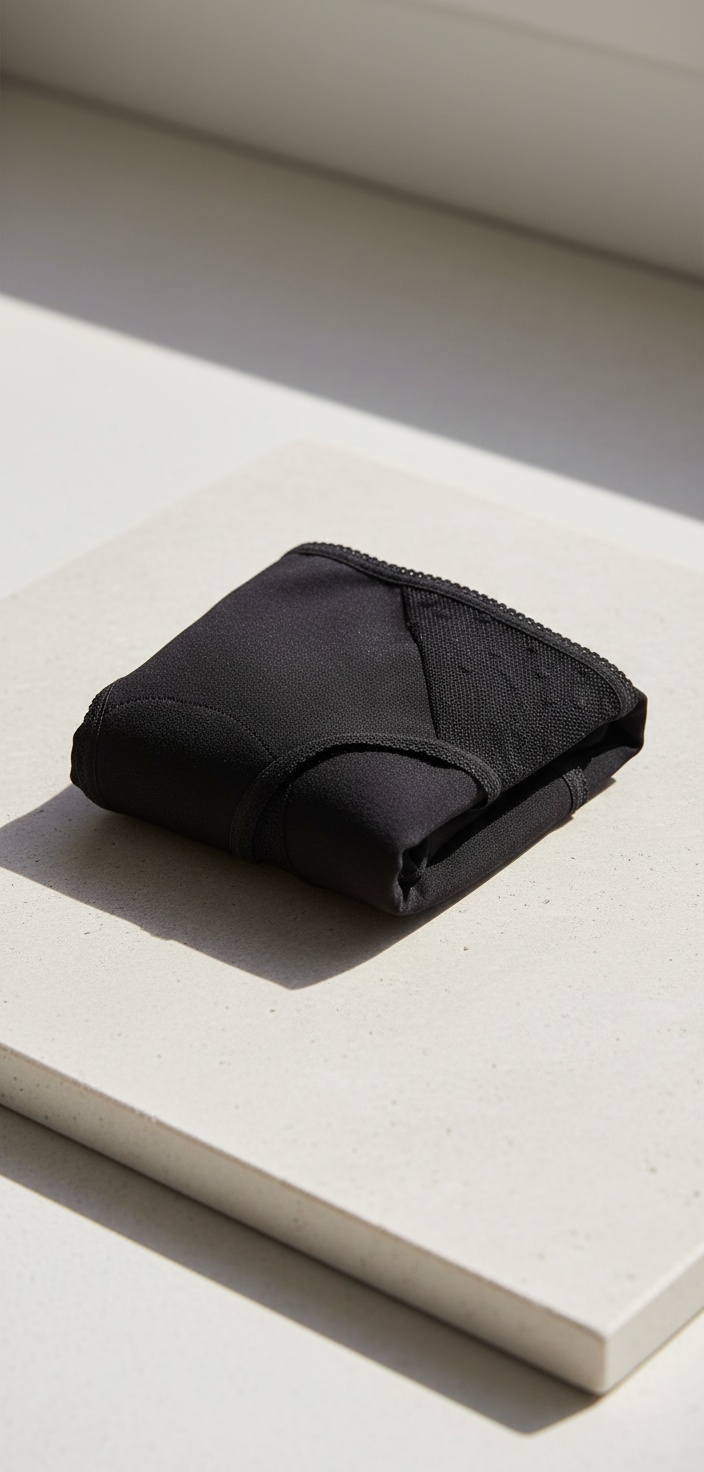 PlatanomelÓn KIWITAS CLASSIC PLUMETI braguitas menstruales negro #M 1 u - Afbeelding 2