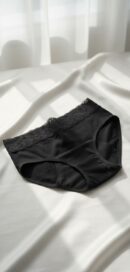 PlatanomelÓn KIWITAS ENCAJE braguitas menstruales negro #M 1 u