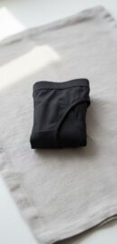 PlatanomelÓn KIWITAS CLASSIC SPORTY menstrual panties black #L 1 u