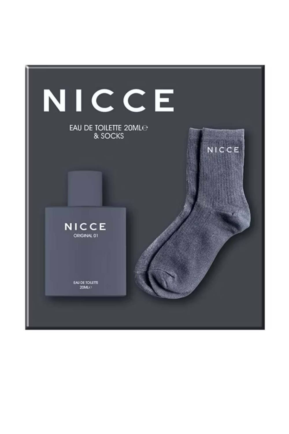 Nicce Original 01 Gift Set 20ml EDT + 1 Pair Socks