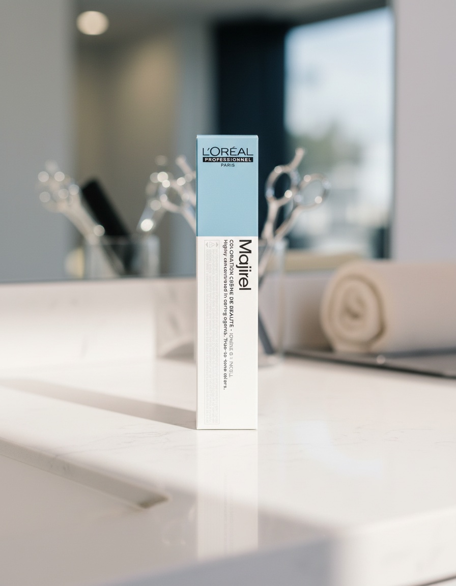 L'orÉal professionnel paris MAJIREL COOL INFORCED coloration cream #8,1 50 ml - Afbeelding 2